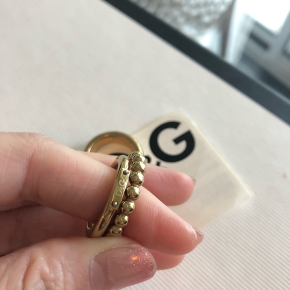 Gold 3-ring set - Picture 6 of 8